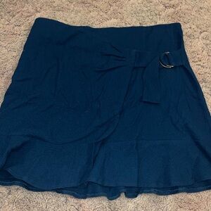 Anthropologie Belted Skirt